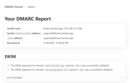 DMARC Checker